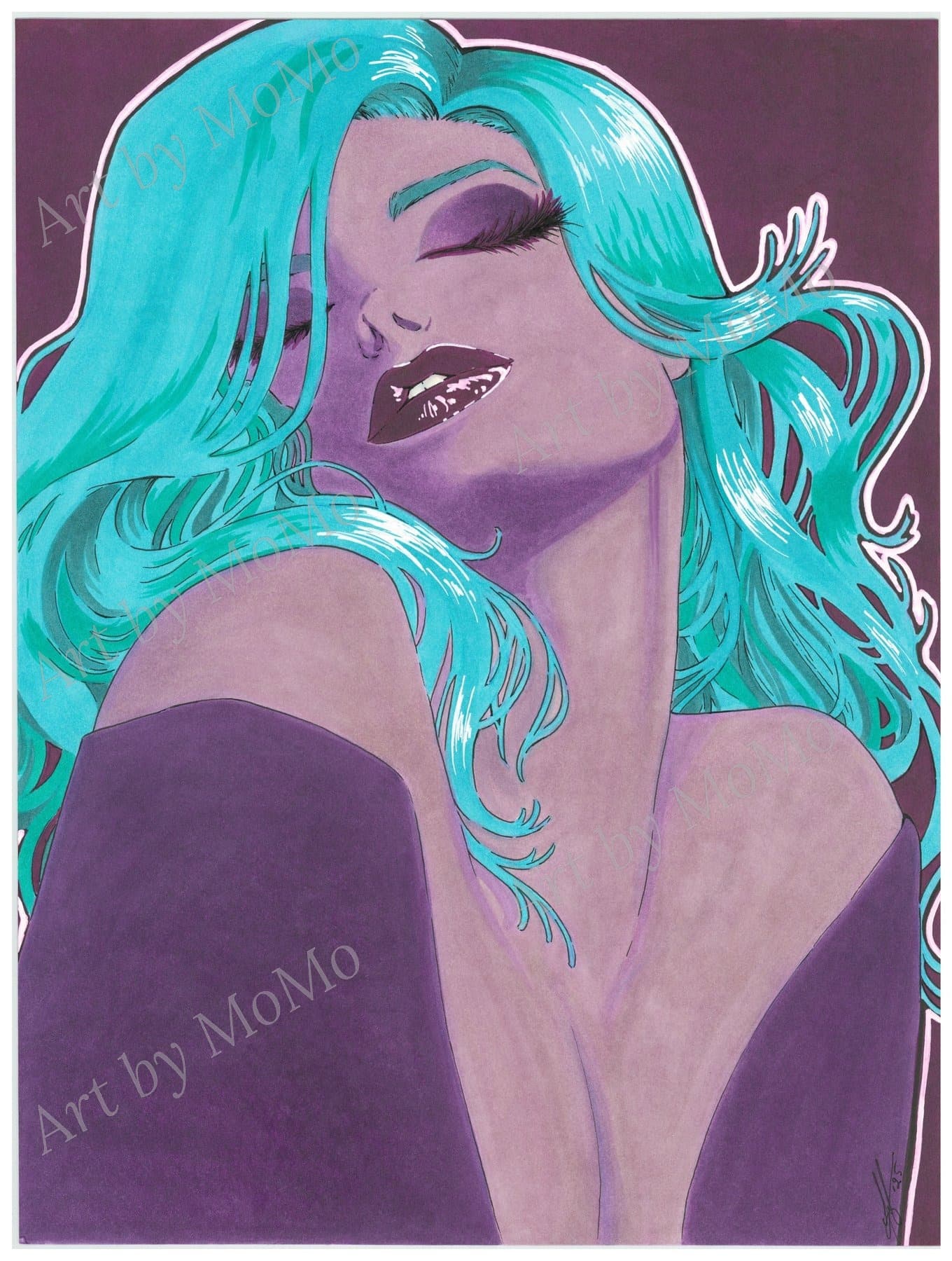 Purple Lady